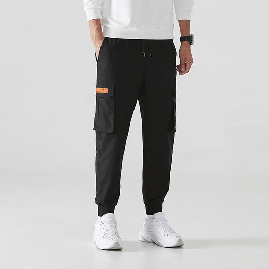 Pantalones Casuales Holgados con Bolsillos Múltiples y Tela Transpirable - Image 6