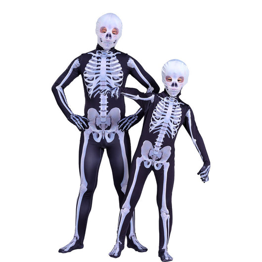 Disfraz de Esqueleto Aterrador - Mono Completo para Halloween y Carnaval - Image 10
