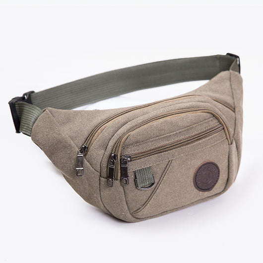 Bolsa de Cintura Deportiva Multifuncional en Lona - Image 3