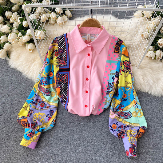 Conjunto Retro Elegante: Camisa Suelta y Pantalón de Temperamento Francés - Image 15