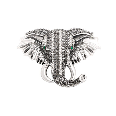 Broche Elefante de Cristales Brillantes - Joya Retro Elegante - Image 7