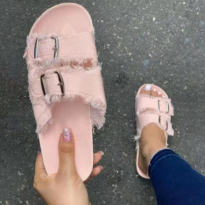 Cinturón de Lona para Mujer con Hebilla Hueca - Estilo Casual Versátil - Image 3