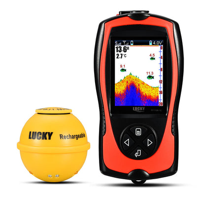Buscador de Peces con Pantalla a Color HD y Sonar Inalámbrico - Image 7