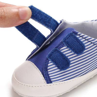 Zapatos Casuales Antideslizantes con Rayas y Velcro - Image 28