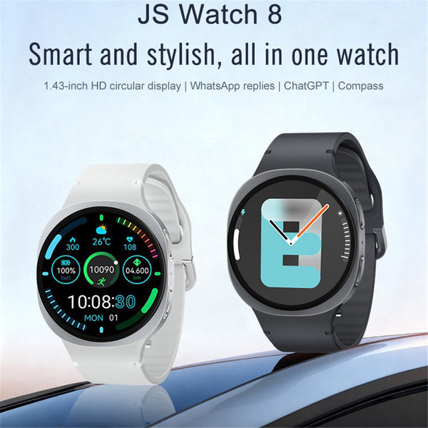 Reloj Inteligente JS Watch8 Pantalla Redonda 1.43 Pulgadas