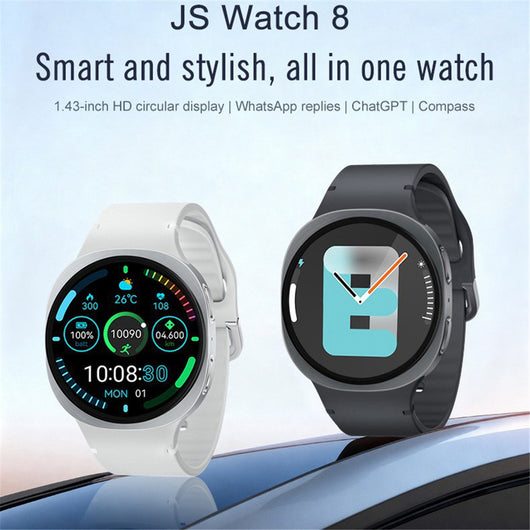 Reloj Inteligente JS Watch8 Pantalla Redonda 1.43 Pulgadas