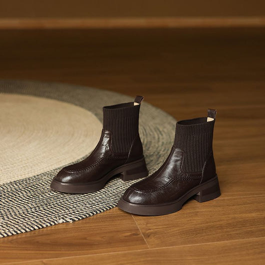 Botas Tejidas de Confort y Estilo Casual para Mujer - Image 16