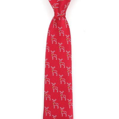 Corbata Navideña de Poliéster y Seda para Hombre - Image 9