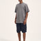Shorts Casuales Holgados Retro Funcionales para Hombre