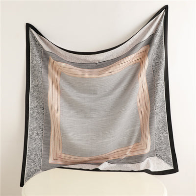Pañuelo Cuadrado Retro Estampado para Mujer - Diseño Clásico - Image 33