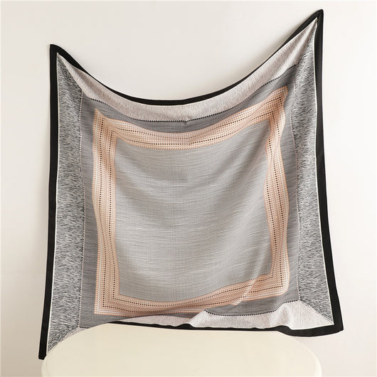 Pañuelo Cuadrado Retro Estampado para Mujer - Diseño Clásico - Image 33