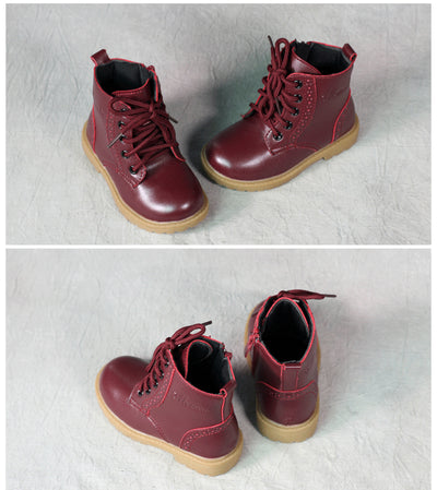Botas de Cuero para Niño Primavera y Otoño - Rendimiento y Comodidad - Image 9