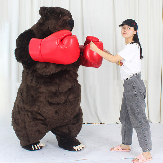 Saco de Boxeo Inflable con Forma de Oso - Image 3