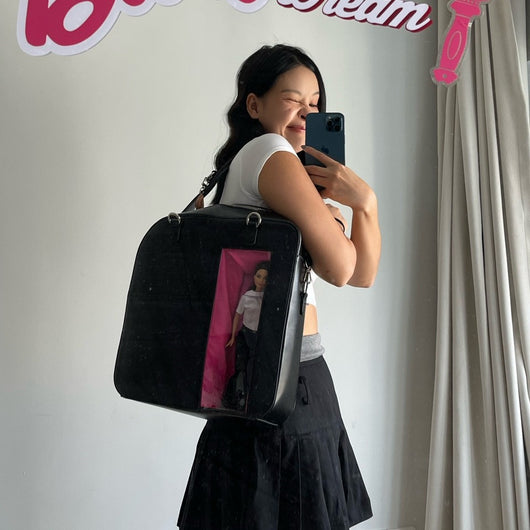 Mochila Crossbody Multifuncional con Doble Bandolera para Viajes y Trabajo