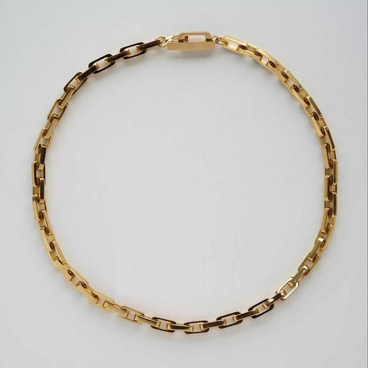 Pulseras y Collares de Acero 316L con Diseño Cuadrado para Hombre y Mujer - Image 16
