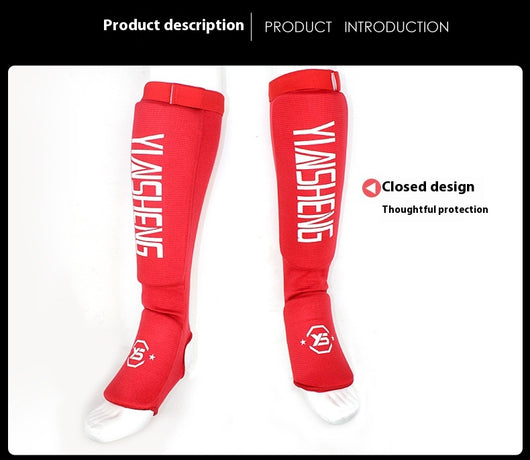 Protector de Espinilla Sanda para Boxeo Tailandés y Muay Thai - Image 23