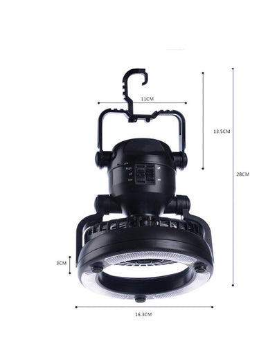 Ventilador Camping LED 18 Luces - Portátil y Multifuncional - Image 7