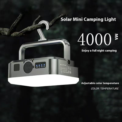 Lámpara Portátil para Campamento - Luz Ambiental de Tienda - Image 2