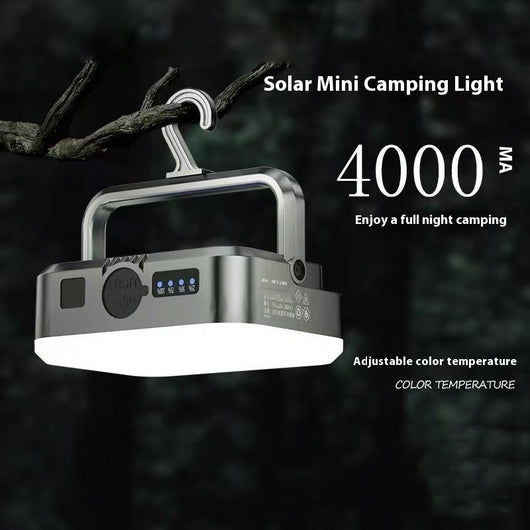 Lámpara Portátil para Campamento - Luz Ambiental de Tienda - Image 2