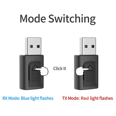 Transmisor y Receptor de Audio USB 4 en 1 - Image 6