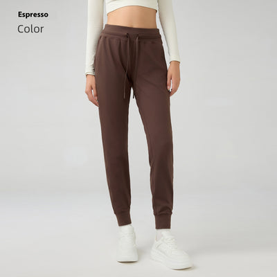 Pantalones Yoga Cintura Alta Mujer con Cordón Secado Rápido Elásticos - Image 4