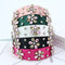 Diadema Completa de Rhinestones Borde Día