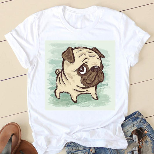 Camiseta Publicitaria Blanca de Manga Corta Cuello Redondo Unisex - Image 14
