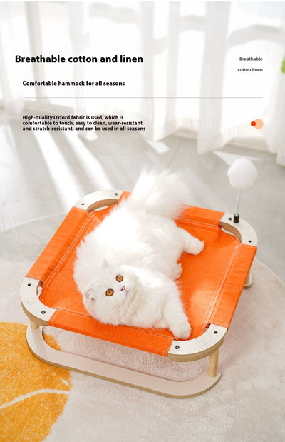 Hamaca Minimalista para Gatos Lavable y Duradera - Image 10