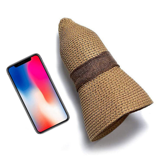 Sombrero de Playa Plegable con Moño para Mujer - Image 24