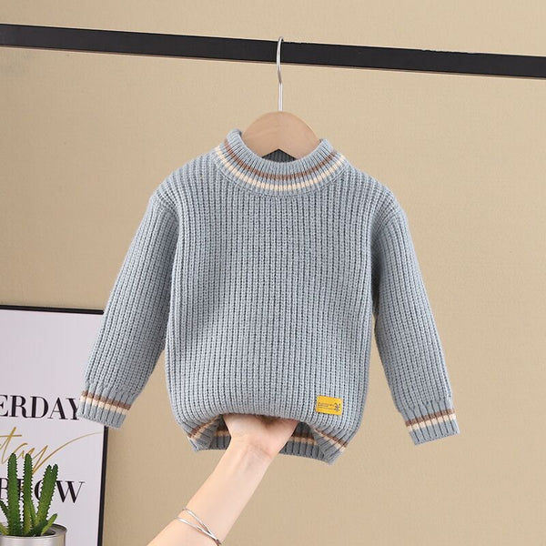 Suéter Infantil Cuello Redondo