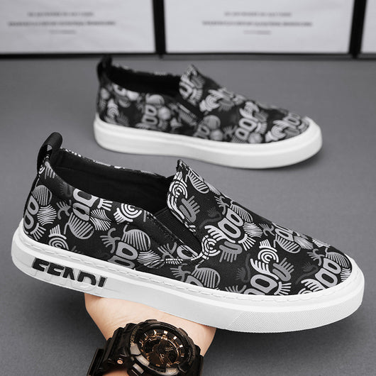 Zapatos Casuales de Lona con Cordones y Punta Redonda para Primavera y Otoño - Image 4