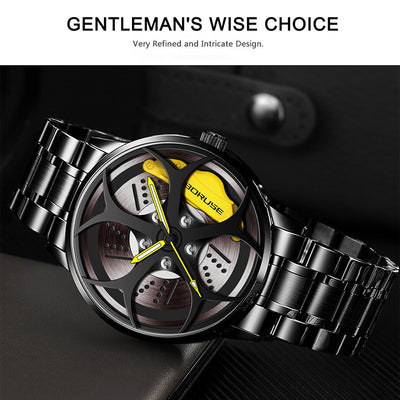 Reloj de Acero Inoxidable para Hombre con Esfera Luminosa - Image 13