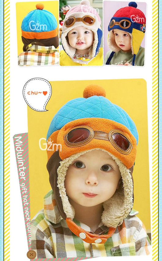 Orejeras de Invierno Afelpadas Unisex para Niños - Image 12