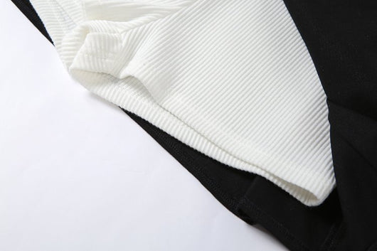 Camiseta Manga Larga Cuello Redondo Ajustada para Mujer - Image 11