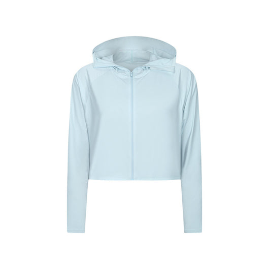 Chamarra Deportiva con Capucha y Abertura en Pecho para Fitness, Running y Yoga - Image 8