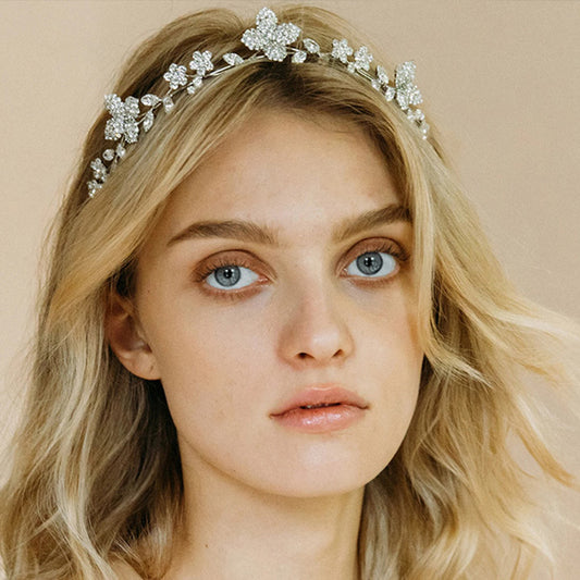 Diadema de Cristal Zircón Premium
