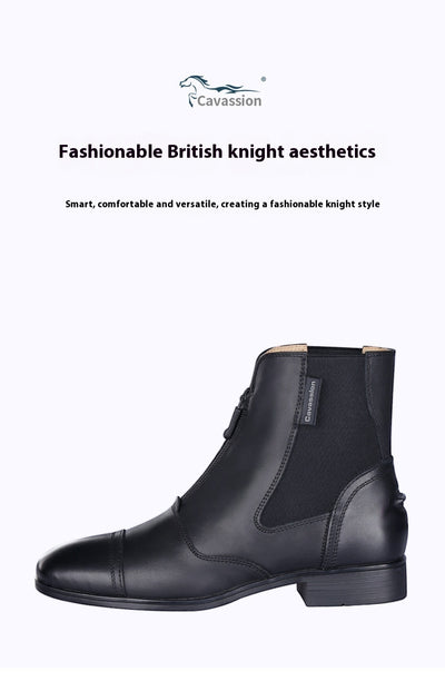Botas Ecuestres de Cuero Genuino para Tobillos - Image 13