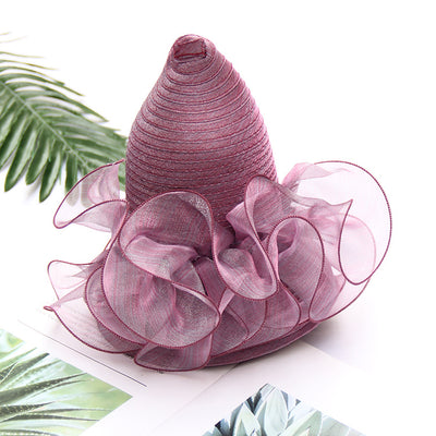 Sombrero de Encaje Plegable con Ala Ancha Protección Solar - Estilo Coreano - Image 9