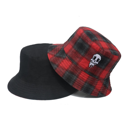 Gorra Pescador Cuadros con Protección Solar - Image 7