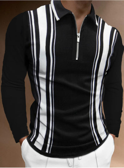 Polo Deportivo de Manga Larga con Cierre para Hombre - Image 15