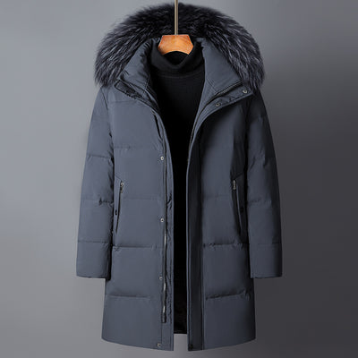 Abrigo Acolchado Premium con Cuello de Piel - Cálido y Resistente al Frío - Image 2