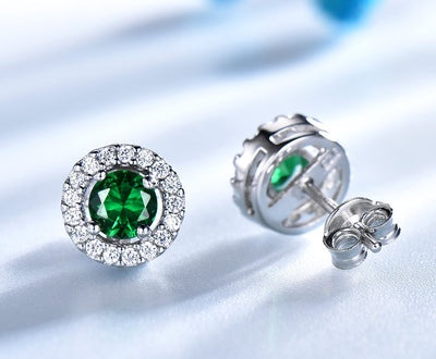 Aretes y Colgantes de Esmeralda en Plata 925 - Juego de Dos Piezas - Image 8