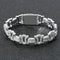 Pulsera Hip Hop para Hombre con Circonitas Cuadradas y Redondas Incrustadas