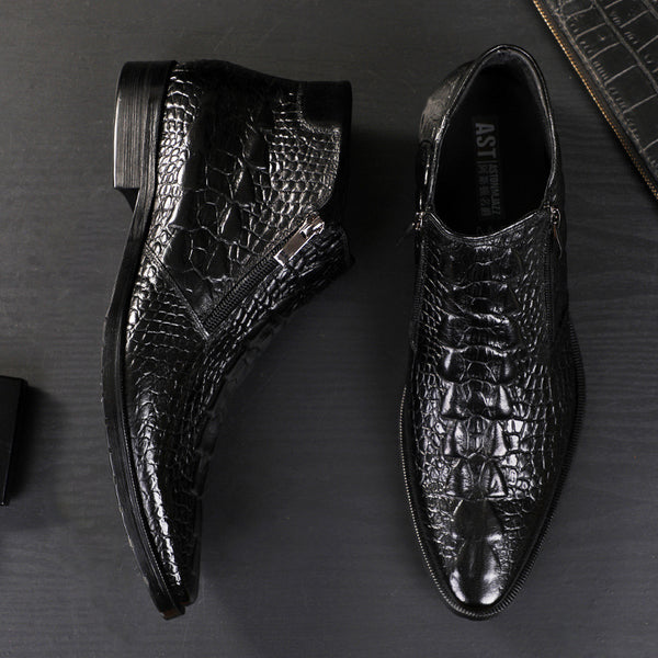 Botas Altas de Cuero para Hombre Knight - Estilo y Durabilidad