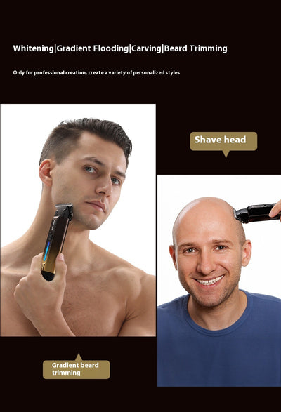 Cortadora de Cabello Eléctrica Profesional Retro con Grabado de Precisión - Image 11