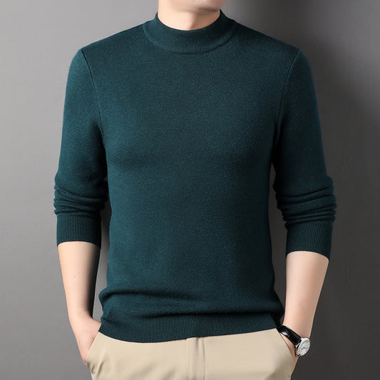 Suéter Cuello Medio Hombre - Diseño Minimalista y Versátil - Image 2