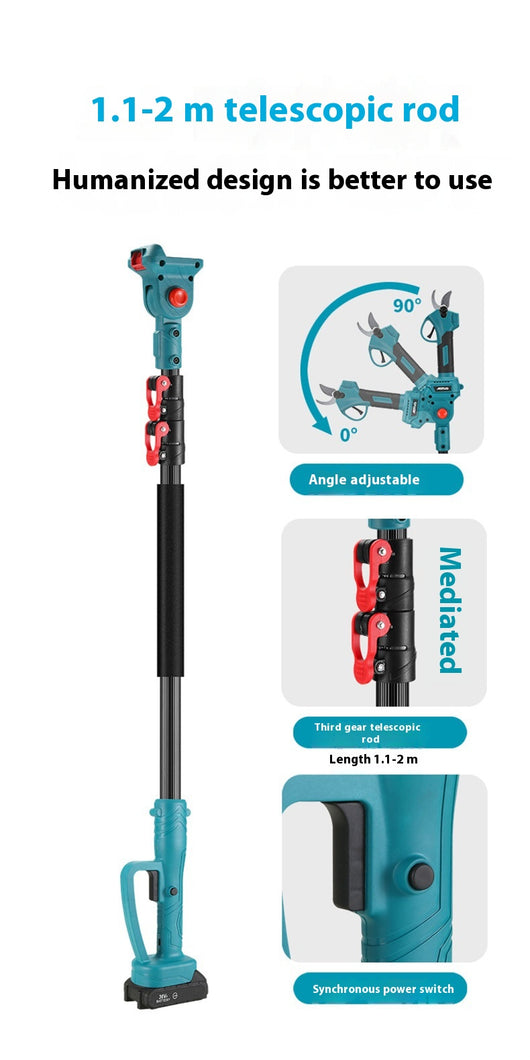 Motosierra Eléctrica Recargable de Batería Litio para Jardín - Image 19