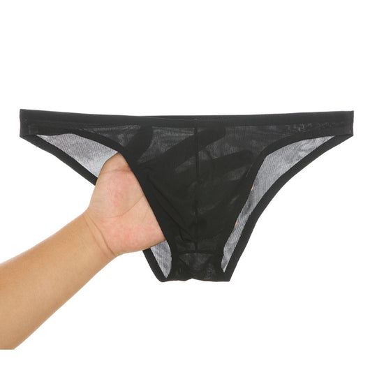 Calzoncillos Tipo Bóxer Hombre Translúcidos Ultradelgados Ice Silk - Image 14