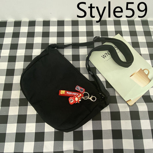 Bolsa Mensajero de Lona para Hombre - Bolso de Hombro Ligero y Versátil - Image 59