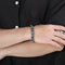 Pulsera de Calavera Punk Encaje Desgastado para Hombre